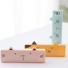 블럭마트 휴대용 돌돌이 털 먼지제거기, 랜덤 발송, 3개