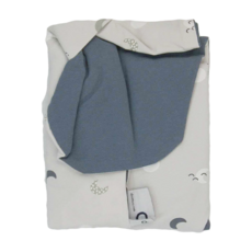 doomoo 有機棉 嬰兒月亮枕套, 180cm, 月兒彎彎