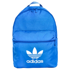adidas 愛迪達 ADICOLOR BACKPK 後背包, 藍色 + 白色, 1個