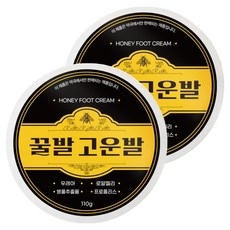 蜜足美足霜, 110g, 2個, 1入