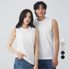 캐럿 남녀공용 통기성 민소매 티셔츠 5컬러