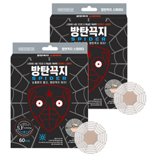 Bangtankkokjji SKINENGINE 蜘蛛胸貼 30mm 60片, 2個