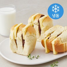 서울커피 우유 앙버터식빵 (냉동), 100g, 3개