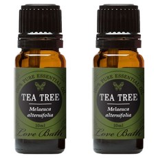 Love Bath 芳香精油 茶樹香, 10ml, 2瓶