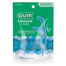 SUNSTAR 三詩達 G.U.M 進階護理拋棄式牙線, 150入, 1個