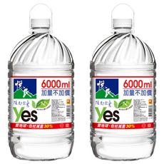 悅氏 礦泉水, 6L, 2桶