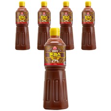 OTTOGI 不倒翁 輕洋食炸豬排醬, 1.1kg, 5瓶