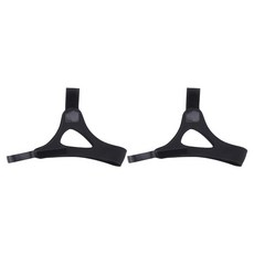 優良良品 舒適睡眠防張嘴束帶 黑色, 2個