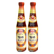 大同醬油 白曝釀造原油，Raw Black Soy Bean Sauce, 400ml, 2瓶
