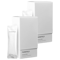 뉴믹스 커피 자판기우유 라떼분말, 2개, 10개입, 20g