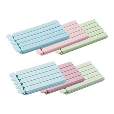 Starium 粉彩棒狀袋夾 中型 15入 + 大型 15入 組, 隨機出貨, 1套