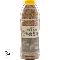 THE NONGBOO 低溫烘焙精打炒芝麻, 3個, 1kg