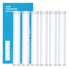 NARD 淨水過濾蓮蓬頭替換濾芯 6入, 法國香草束, 1組