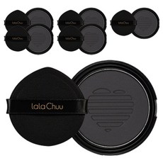 lala Chuu 氣墊髮粉補充蕊 15g, Natural Black, 6個