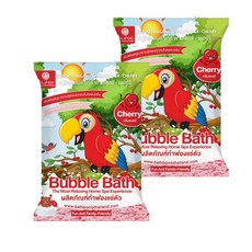 Saboo 台灣公司貨 泡沫沐浴粉 CHERRY 櫻桃, 100g, 2包