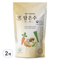 담은수 채수 티백, 2개, 순한맛, 20g