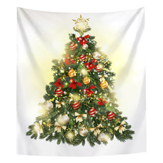 半島良品 聖誕款裝飾掛布, 聖誕樹/閃耀, 1件