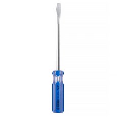 JETECH 捷特 彩條起子 一字型106 8x200mm 高強度鉻釩鎳鋼刀桿, 1支