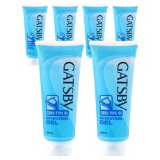 갸스비 쉐이빙 젤 쿨 타입, 205g, 6개
