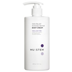 Mu Stem Skin Relief Intense Repair身體乳霜, 1個, 400g