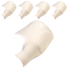 AngelAid 天使愛 拇趾外翻保護套,5個 - 舒適透氣，舒緩足部壓力, 單色