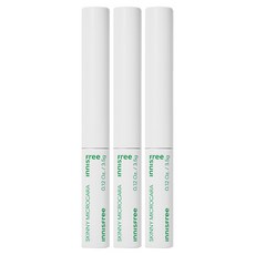 이니스프리 스키니 꼼꼼 마스카라 Zero 3.5g, 1호 블랙, 3개