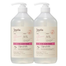 jmella 法國純淨沐浴露 花漾啾, 1L, 2個