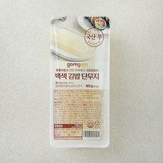 곰곰 백색 김밥 단무지, 400g, 1개