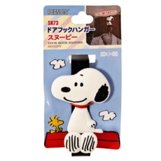 SNOOPY 史努比 門後掛勾 8.2 x 6.7 x 10.9cm, 白色, 1個