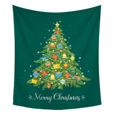 半島良品 聖誕款裝飾掛布, 聖誕樹(卡通裝飾), 1件