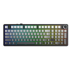 AULA 독거미 유무선 블루투스 기계식 키보드, Shallow Black, F99 Pro, 님버스 V3축