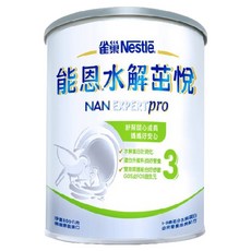 Nestle 雀巢 NAN 能恩 水解茁悅3號部分水解蛋白幼兒營養成長配方 1~3歲, 800g, 1罐