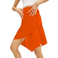 Quarks 運動舞蹈臀部遮蓋圍裙 B, 橘色
