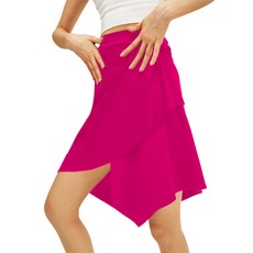 Quarks 運動舞蹈臀部遮蓋圍裙 B, 深粉色