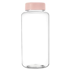 아조아닷컴 내열 스탠다드 용기, 파스텔핑크, 1L, 1개