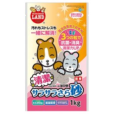 MARUKAN 抗菌消臭SAP沙 保持清新乾爽 吸收力強 快速吸收水分, 1000g, 1包