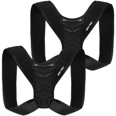 中性款美姿固定帶 黑色, 2個