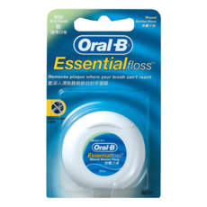 Oral-B 歐樂B 薄荷微蠟牙線, 50m, 1個, 1組