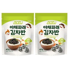 韓國MOZU蔬菜海苔酥 酥脆爽口 營養豐富 拌飯佐餐皆宜, 2入, 40g