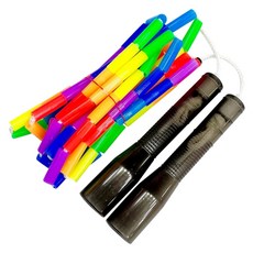 J.F. Twinkle 兒童彩虹珠跳繩, 黑色