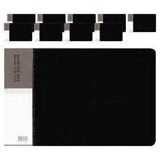 紅色Loop PP活頁夾 A5 稅務鐵, 黑色, 10入