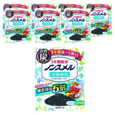 Hakugen Earth 白元 活性炭 冷藏室除臭劑, 25g, 8盒