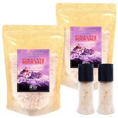 Royal food 喜馬拉雅山玫瑰粗鹽+研磨罐, 1kg, 2組