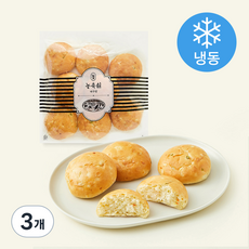태극당 농축원 단백 야채 모닝빵 8개입 (냉동), 360g, 3개