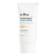 Dr.Oracle Centella Biome Cica 溫和防曬霜 SPF50+ PA++++, 50ml, 1入