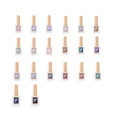 From the Nail 日夜閃光凝膠指甲套裝 20 件, 混色, 1套, 200g