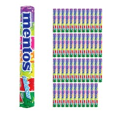 mentos 曼陀珠 彩虹曼陀珠 綜合水果口味, 37.5g, 48條