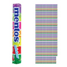 mentos 曼陀珠 彩虹曼陀珠 綜合水果口味, 37.5g, 144條