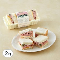 팡프레시 햄듬뿍 크림치즈 샌드위치, 160g, 2개