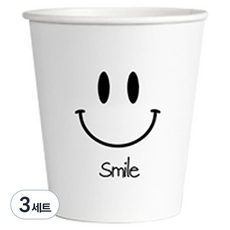 SeoYeon 微笑印花紙杯 180ml, 3個, 1000個